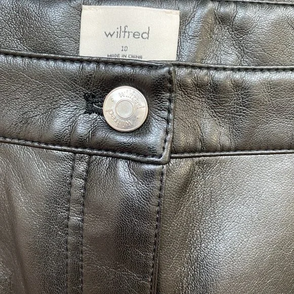 NWT Aritzia Melina Pant in Black - Picture 3 of 4